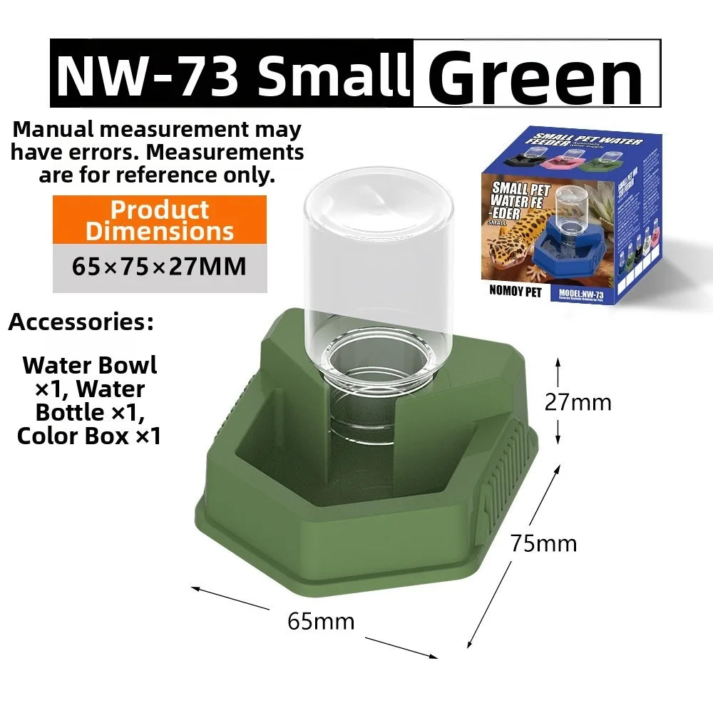 Automatic Reptile Water Dish Multi-size – 9 Colors