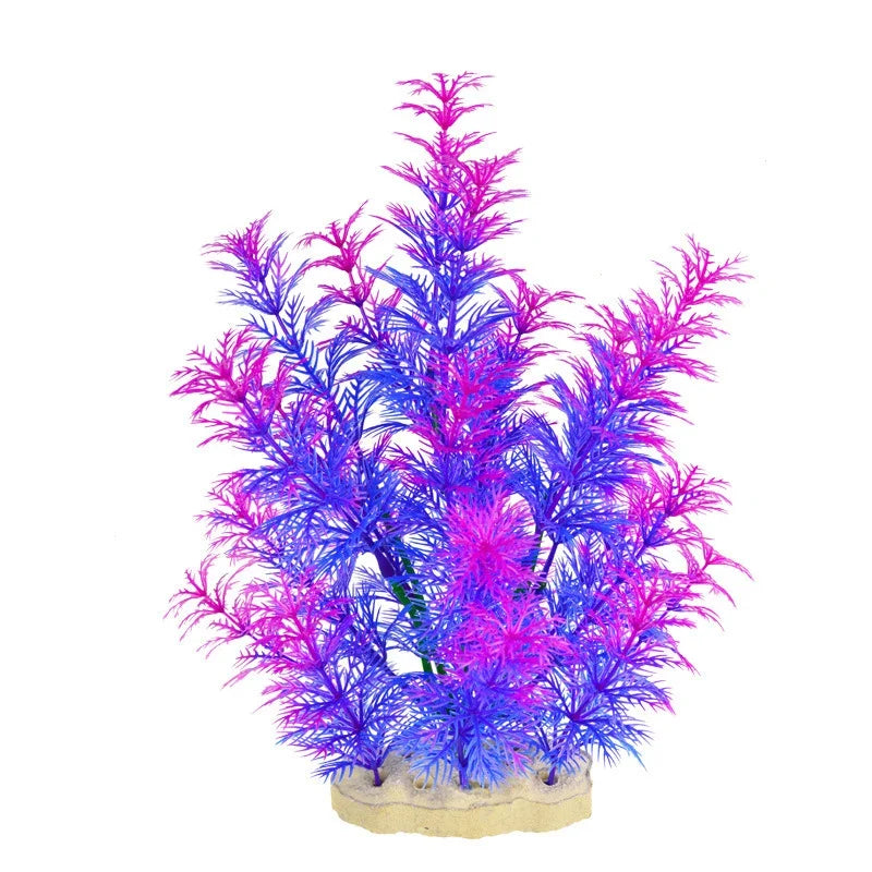 Artificial Aquarium Decor Plants Plastic - MyPetDollar.com