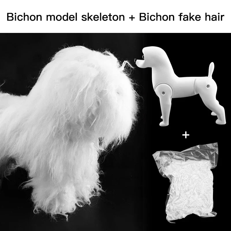 Fenice Pet Simulation Hair Grooming Fake Dog - MyPetDollar.com