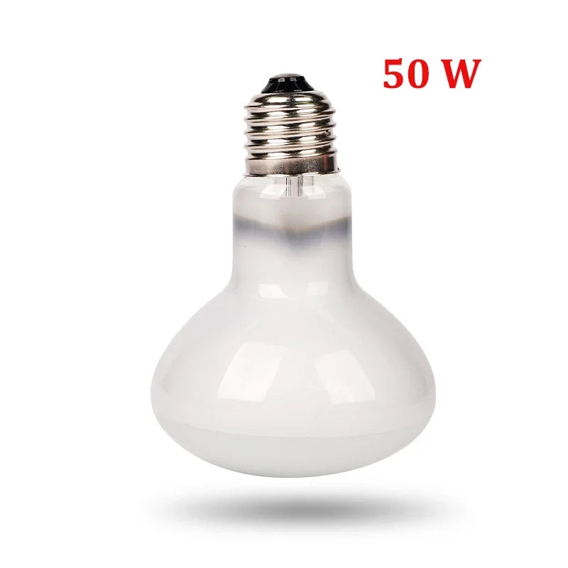 Reptile UVA UVB Lamp Bulb 25w 40w 50w 60w 75w 100w Pet Brooder – 6 Colors