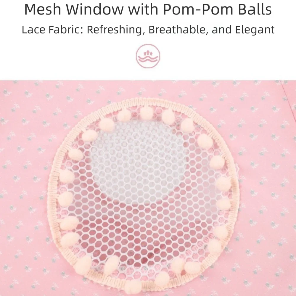 Ventilate Foldable Princess Cat Bed - MyPetDollar.com