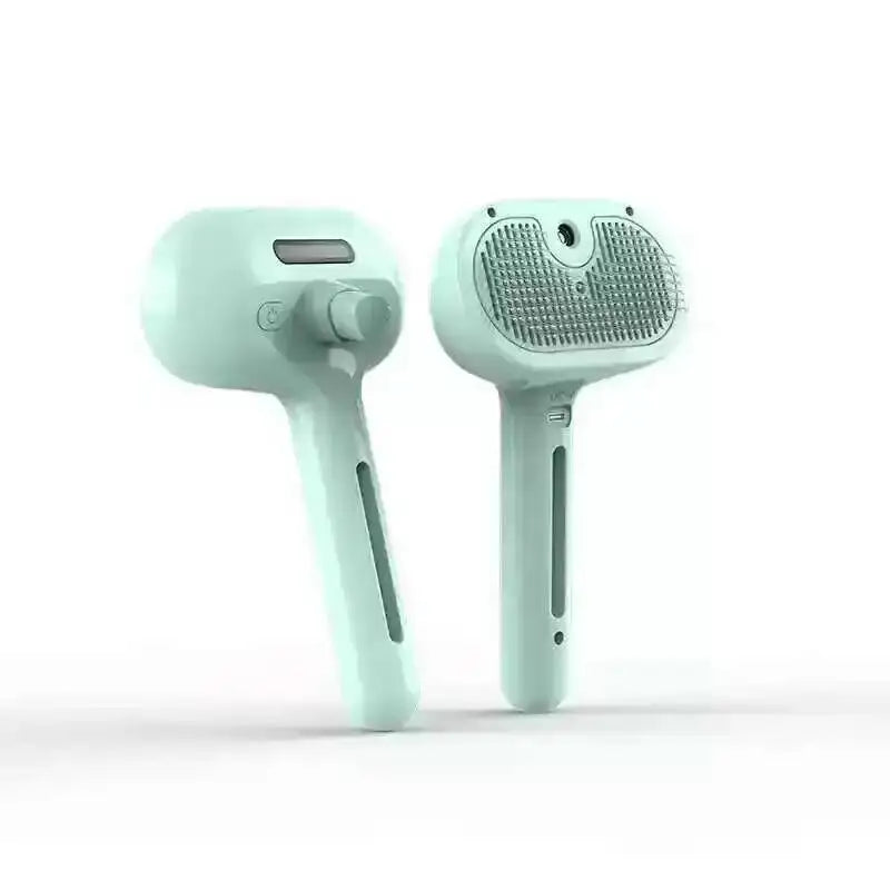 Steamy Dog Grooming Brush Electric Spray