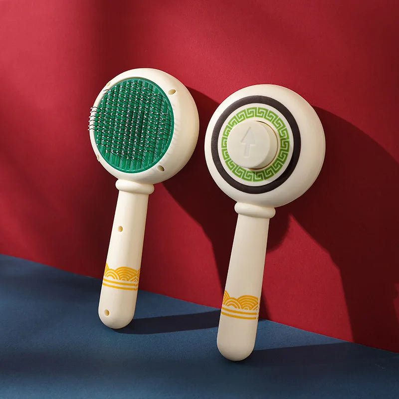 Long Hair Dog & Cat Shedding Grooming Brush – 8 Colors