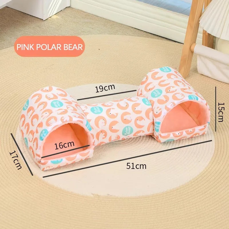 10pcs Hamster Tunnel Bed Little Pet Cotton - MyPetDollar.com