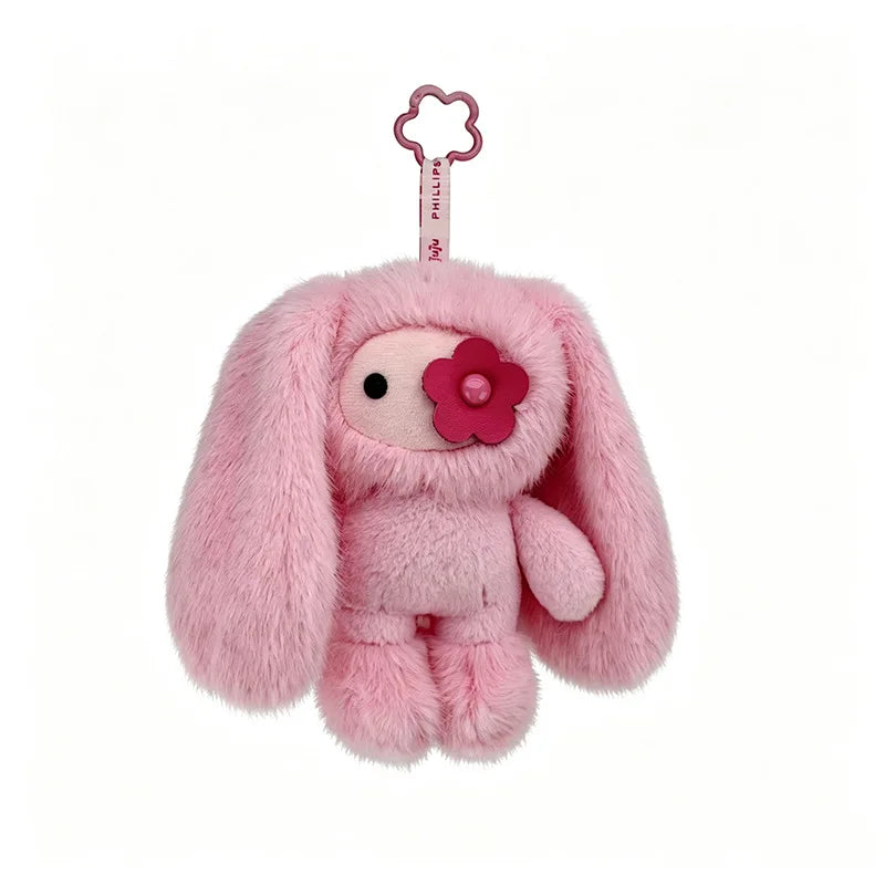 30cm Juju Rabbit Plush Keychain Flower Eye - MyPetDollar.com