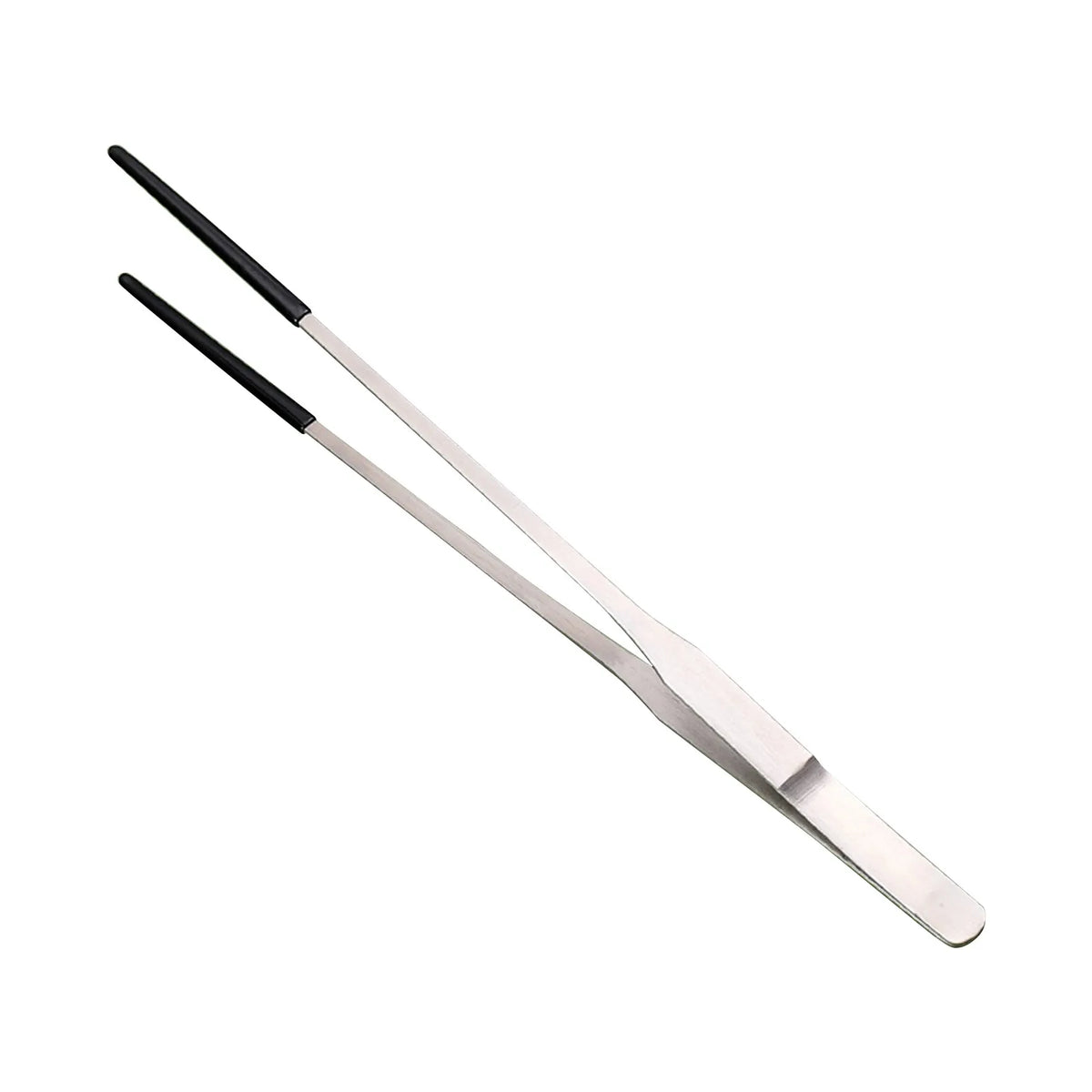 Bent Tip Tweezers for Crafts Stainless Steel Straight – 5 Colors
