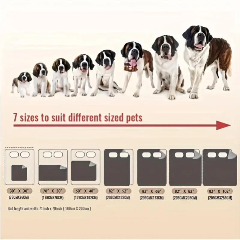 Double-Sided Waterproof Dog Bed Cover Pet - MyPetDollar.com