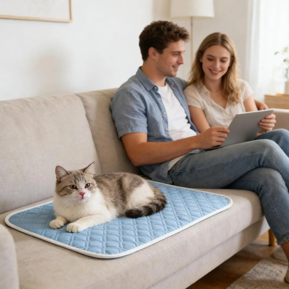 Cooling Pad For Dog cat Sweat Absorbent - MyPetDollar.com