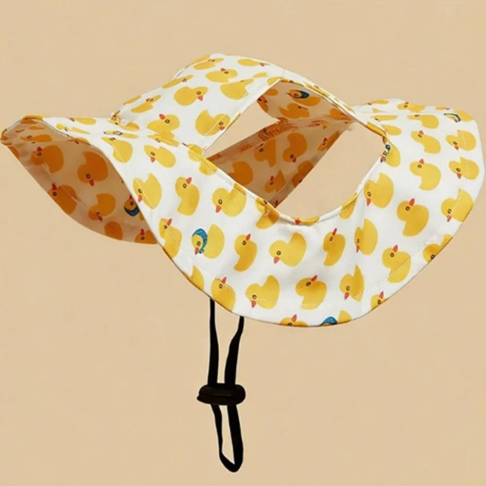 Summer Pet Cat Sun Hat Dog hat With Ear - MyPetDollar.com