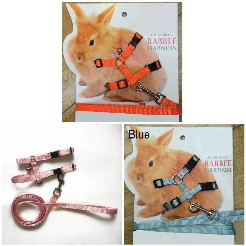 120CM Pet Rabbit Soft Harness Leash WIth - MyPetDollar.com