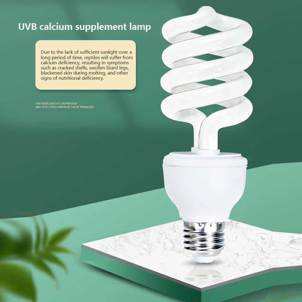UVB 5.0 10.0 Reptile Heating Lamp13W 26W UVB - MyPetDollar.com