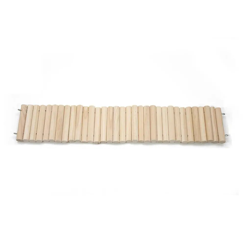 Bendable Hamster Climbing Ladder Wooden - MyPetDollar.com