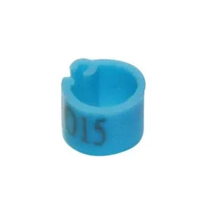 Pigeon Anklet Inner Diameter 6mm Bird Racing Mark Number – 10 Colors