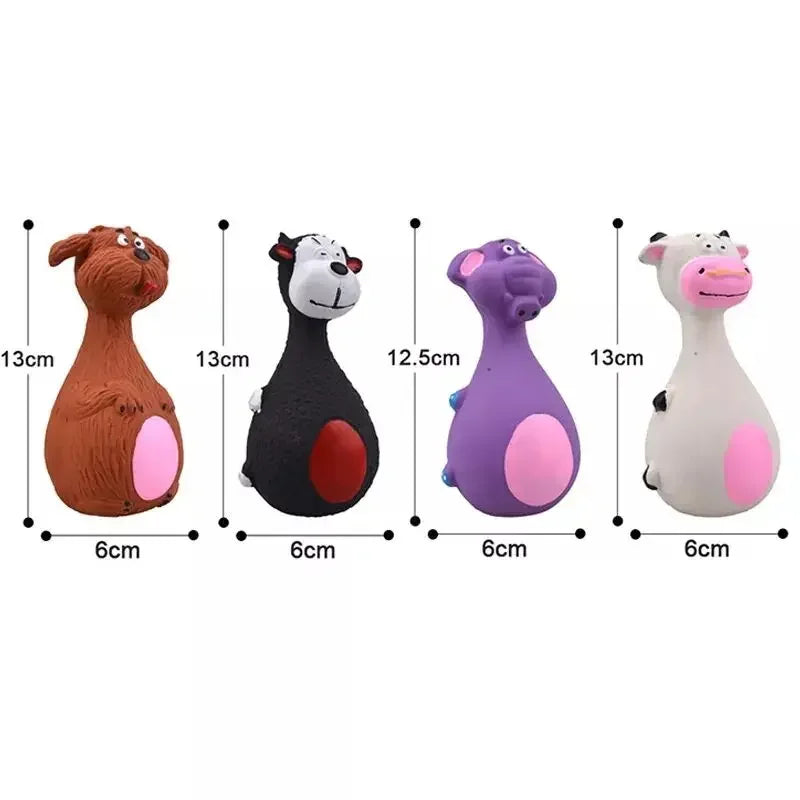 Squeaky Dog Rubber Toys Bite Resistant Dog - MyPetDollar.com