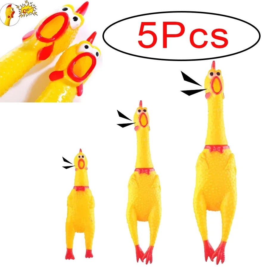 2/3/5PCS Chicken Screaming Chicken Squeezing - MyPetDollar.com