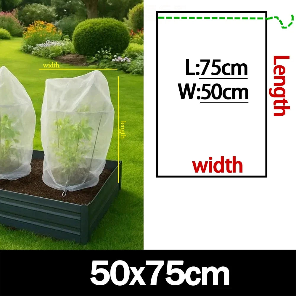 Nylon Plant Protection Netting Mesh Pouch