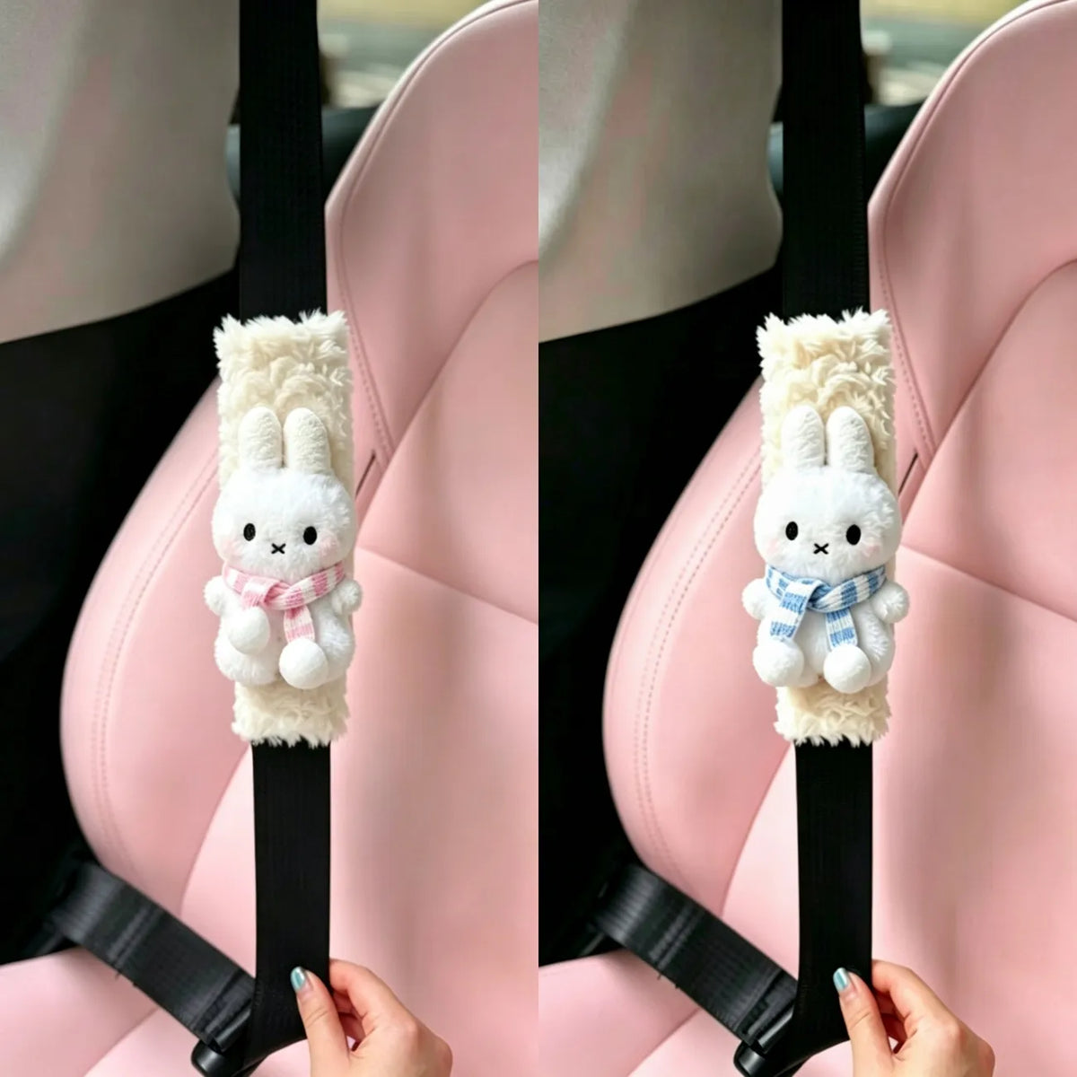 Miffy Rabbit Car Seat Belt Shoulder Cover – 5 Colors