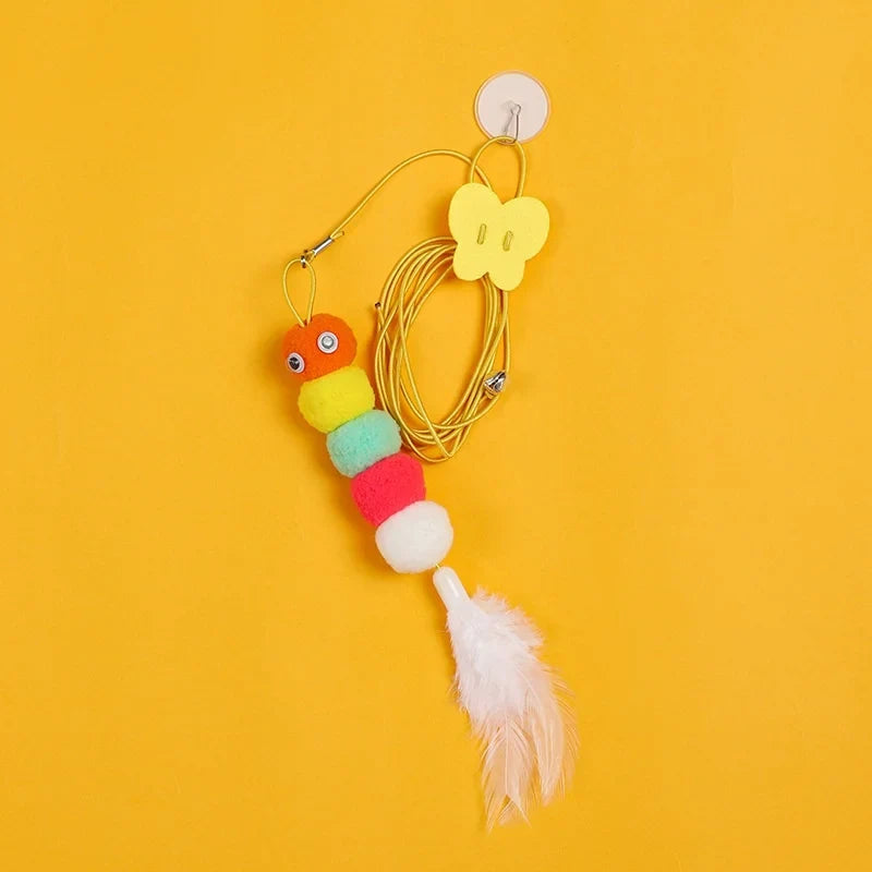 Cat Hanging Toy Door Elastic Rope