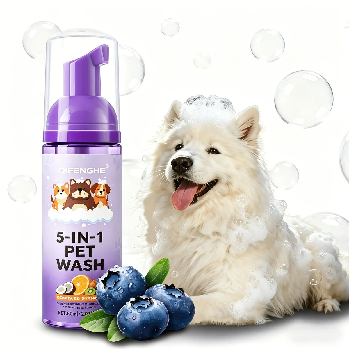 No Rinse Dog & Cat Shampoo Suitable for - MyPetDollar.com