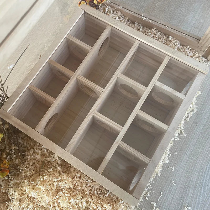 New Wooden maze hamster toy golden bear cage - MyPetDollar.com