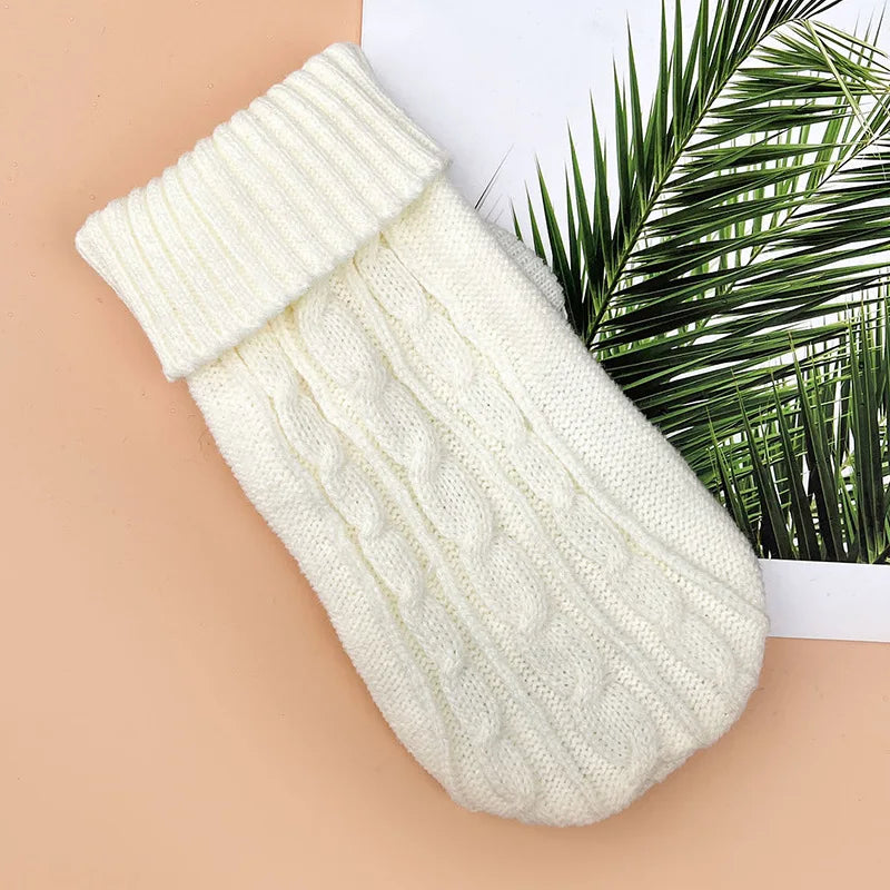 Winter Cat Dog Knit Sweater Soft Warm Puppy - MyPetDollar.com
