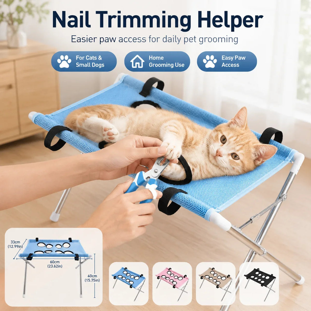 Pet Nail Trimming Hammock Table Portable Cat - MyPetDollar.com