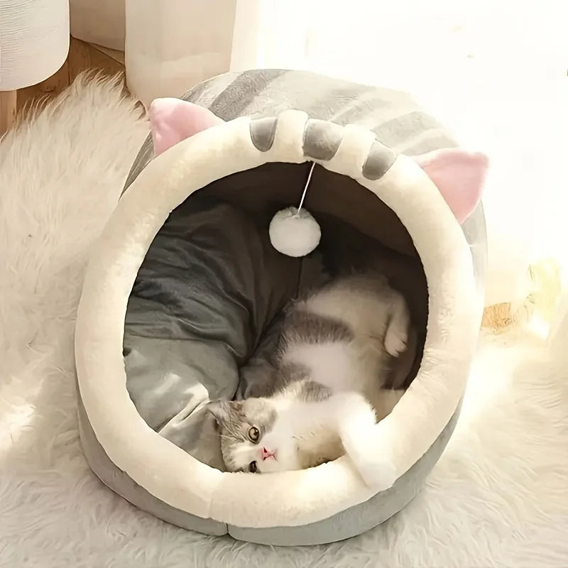 Cute And Soft Cat House Super Cat Bed Warm - MyPetDollar.com