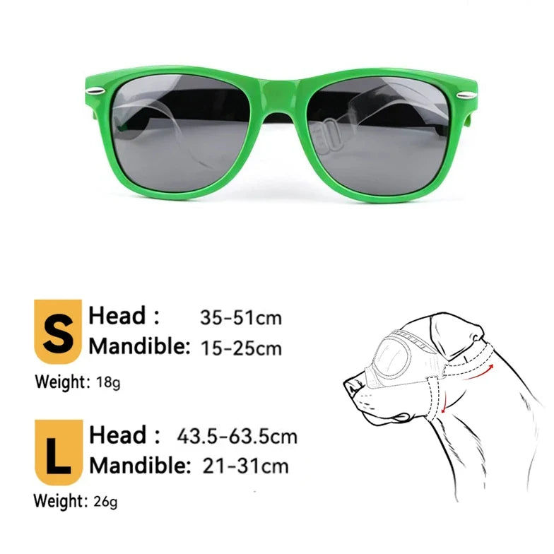 Dog Sun Glasses UV Protection Windproof Goggles Eye – Dog Supplies