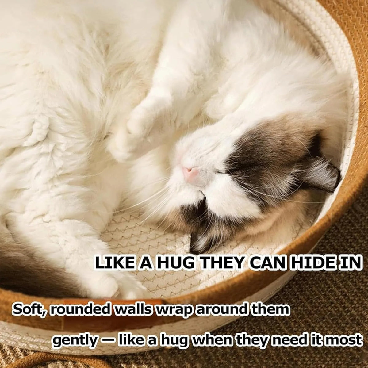 Instinct Basket for Cats, Stimuli Handwoven - MyPetDollar.com