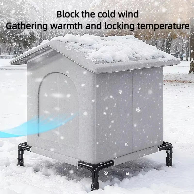 Waterproof Pet House Dog Cat Cave Bed Winter - MyPetDollar.com
