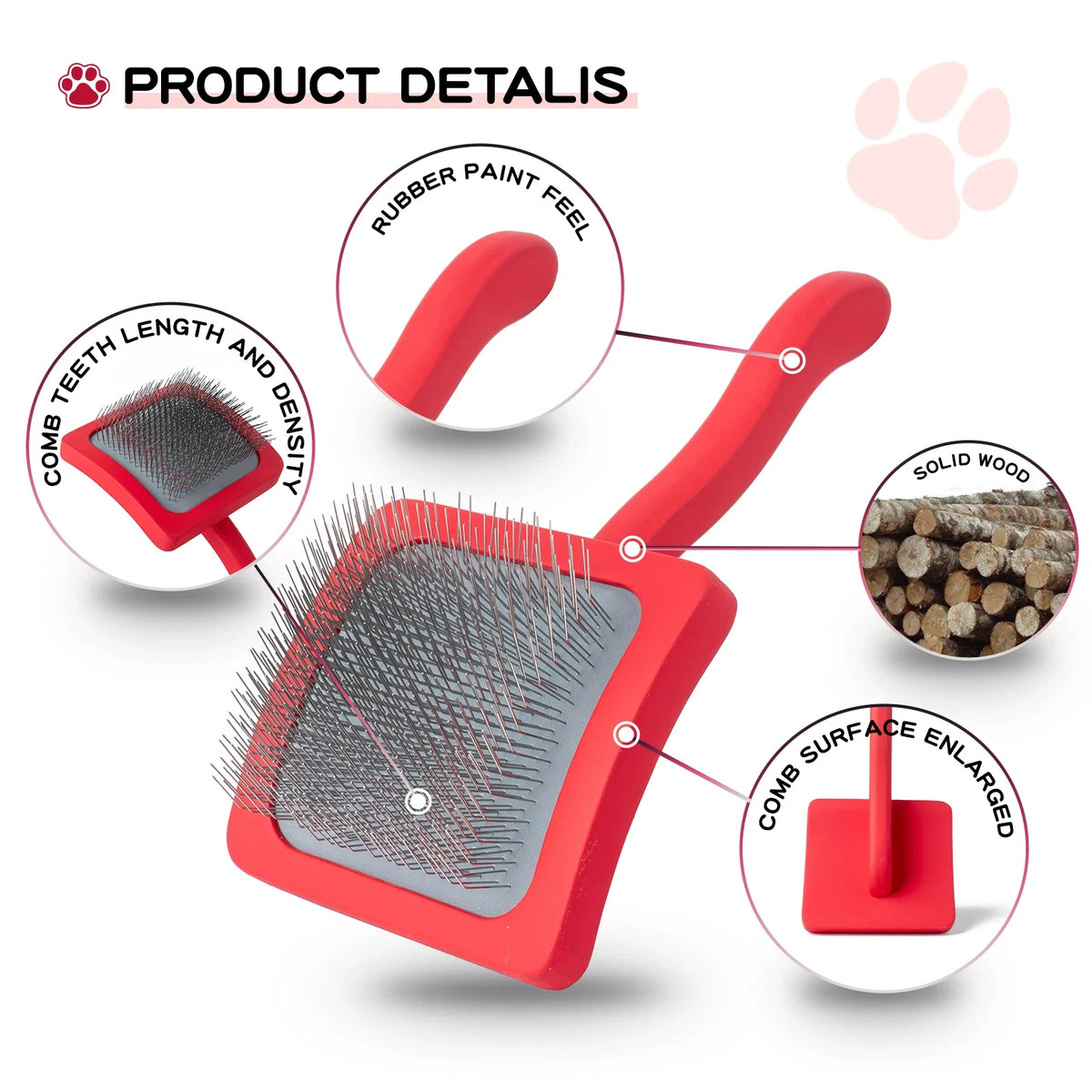Professional Pet Dog Slicker Brush Soft - MyPetDollar.com