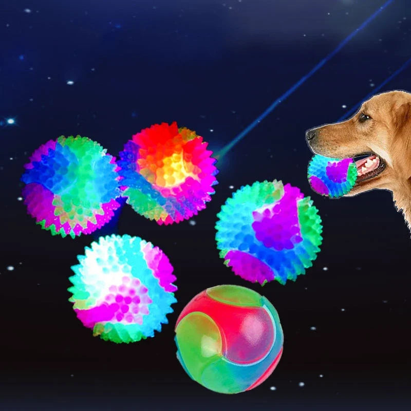 Fun Pet Toys Small Dog Flash Ball Dog Toys - MyPetDollar.com