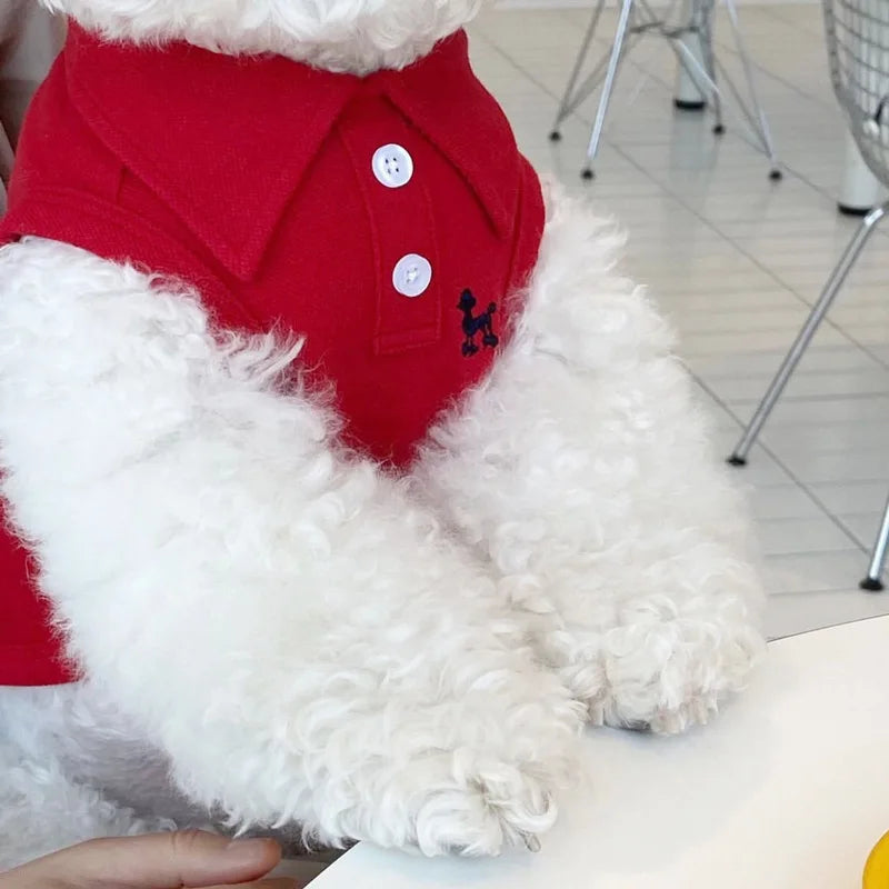 New Pet Dog Polo Shirt Dog Cool Clothes Soft - MyPetDollar.com