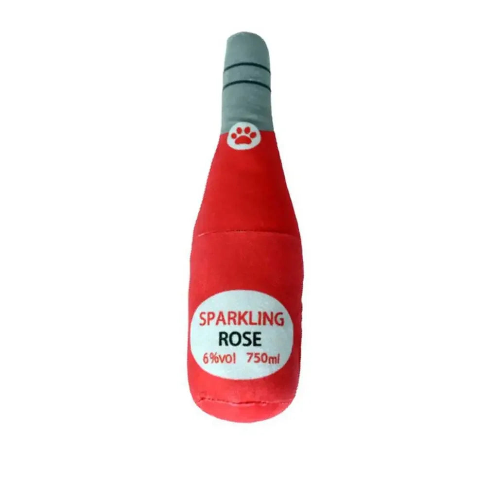 Interactive Dog Toys Champagne Wine Bottle - MyPetDollar.com