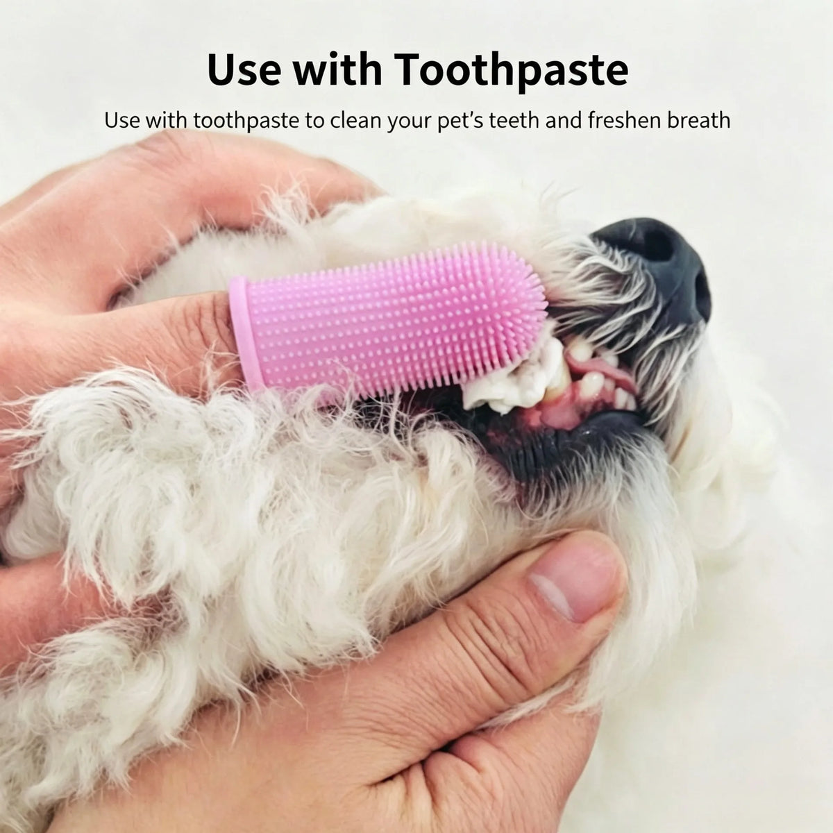 360° Silicone Pet Finger Toothbrush Soft - MyPetDollar.com