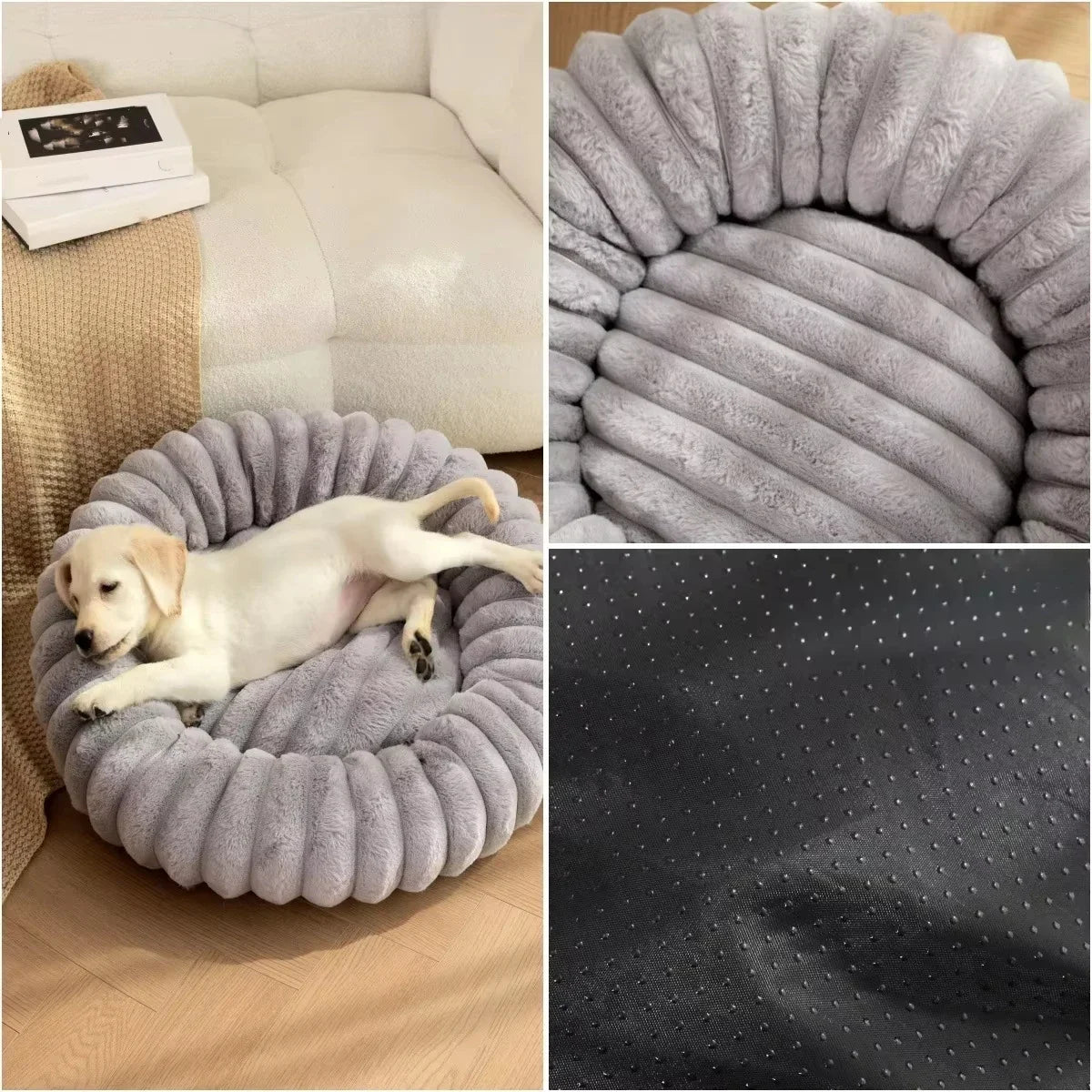 Round Bed for Dog Bed Mats Super Soft Cat - MyPetDollar.com