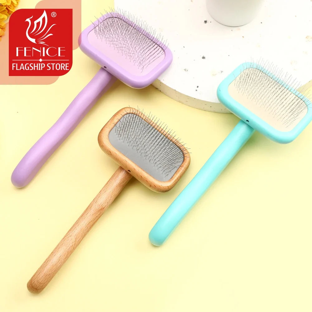 Fenice Pet Grooming Steel Shedding Long Comb - MyPetDollar.com