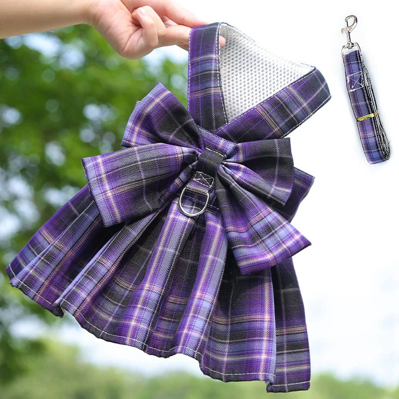 New Adjustable Dog Dress Set Mesh Breathable - MyPetDollar.com