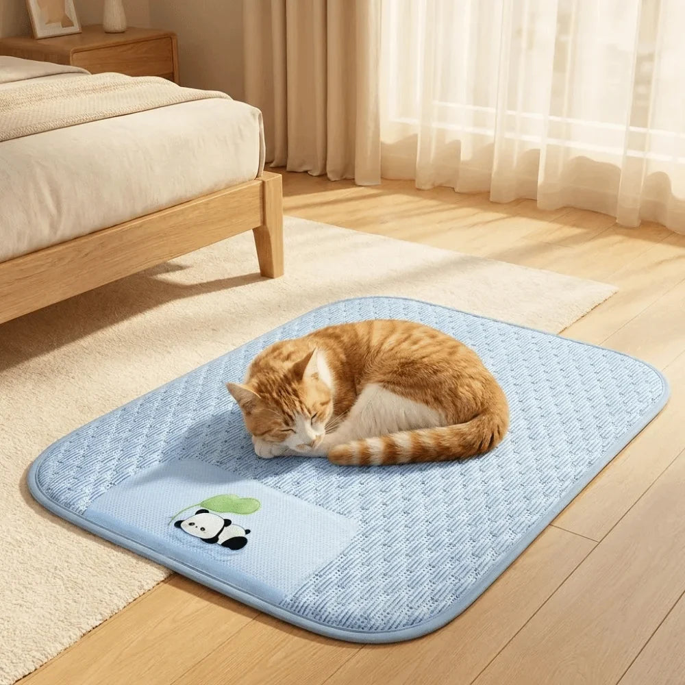 Pet Accessories Breathable Dog Cool Mat Soft - MyPetDollar.com