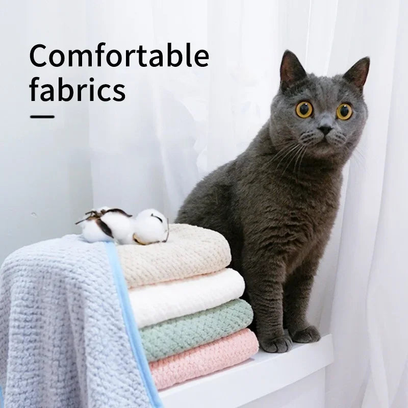 JUSTINLAU Pets Bath Towel Superfine Fiber - MyPetDollar.com