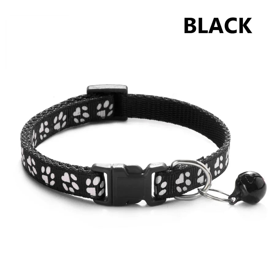 Adjustable Footprint Pet Collar Cute Soft - MyPetDollar.com
