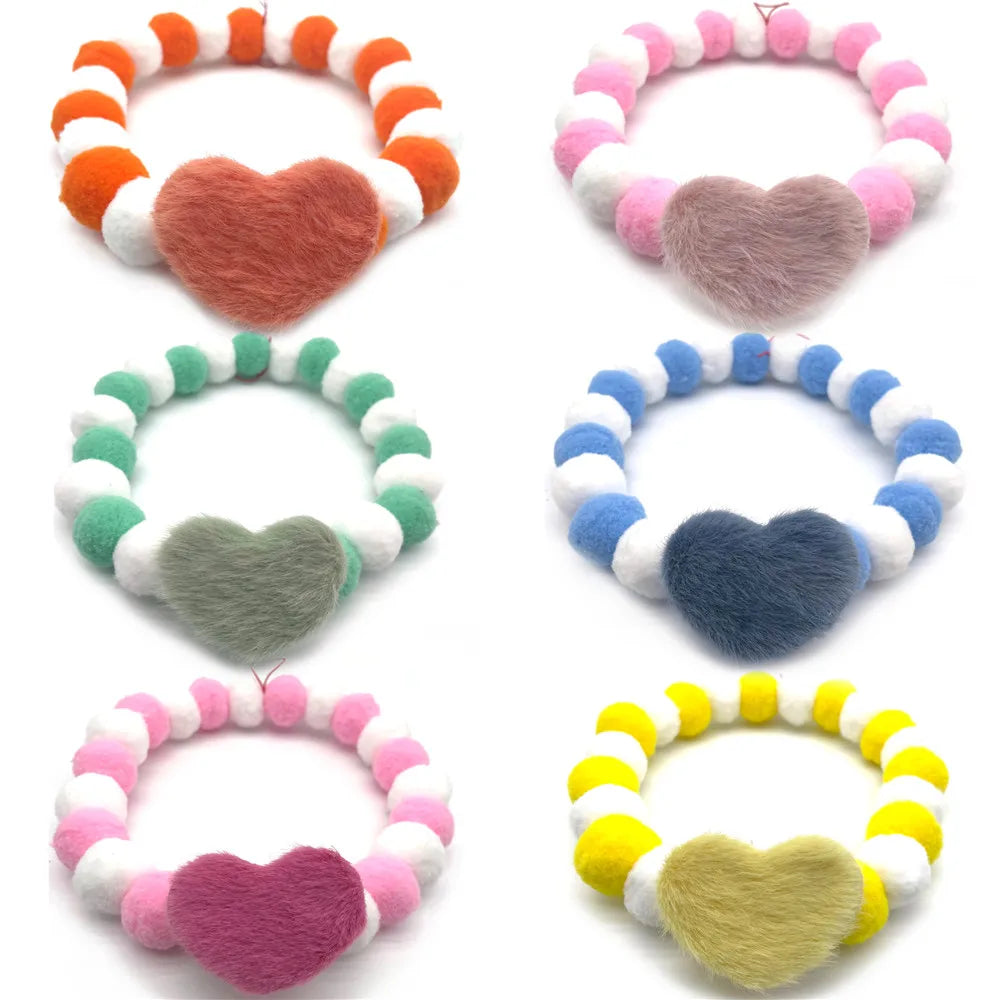 12pcs Valentine's Day Style Pet Dog cat Hair - MyPetDollar.com