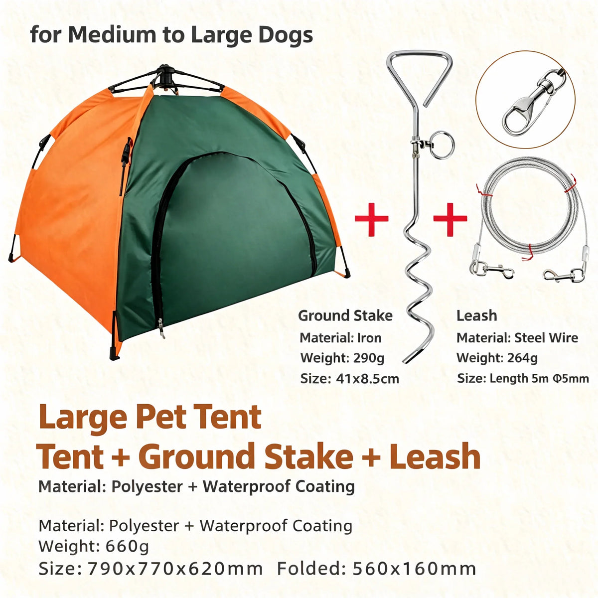 CLS Pet Camping Cot for Small Medium Dogs – - MyPetDollar.com