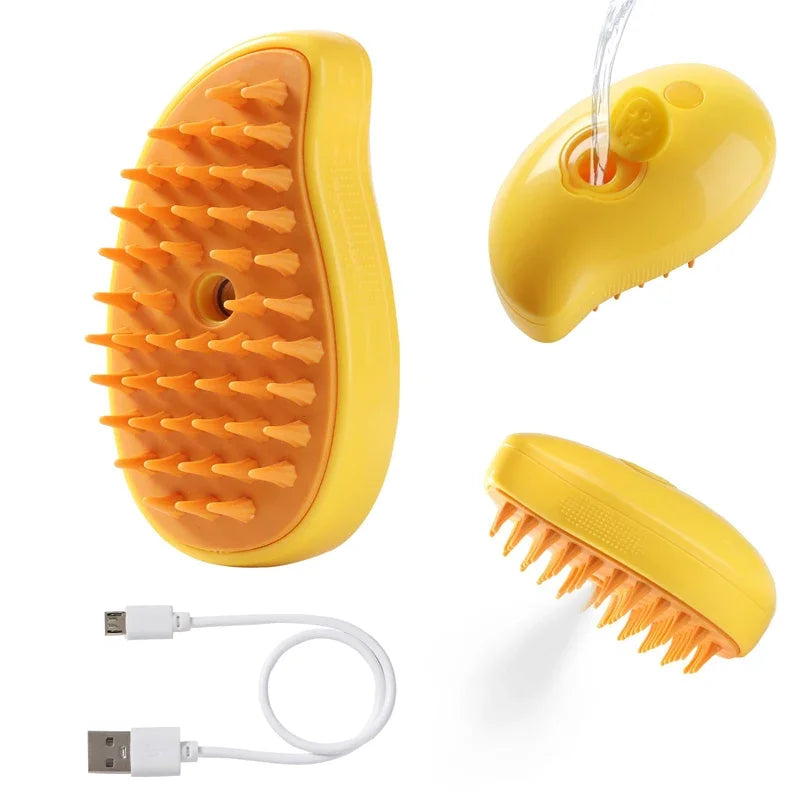 Cat Steam Brush Comb – Cat Supplies
