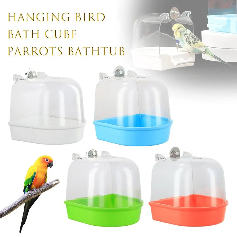 4colors Bird Bath for Cage Cleaning Pet - MyPetDollar.com