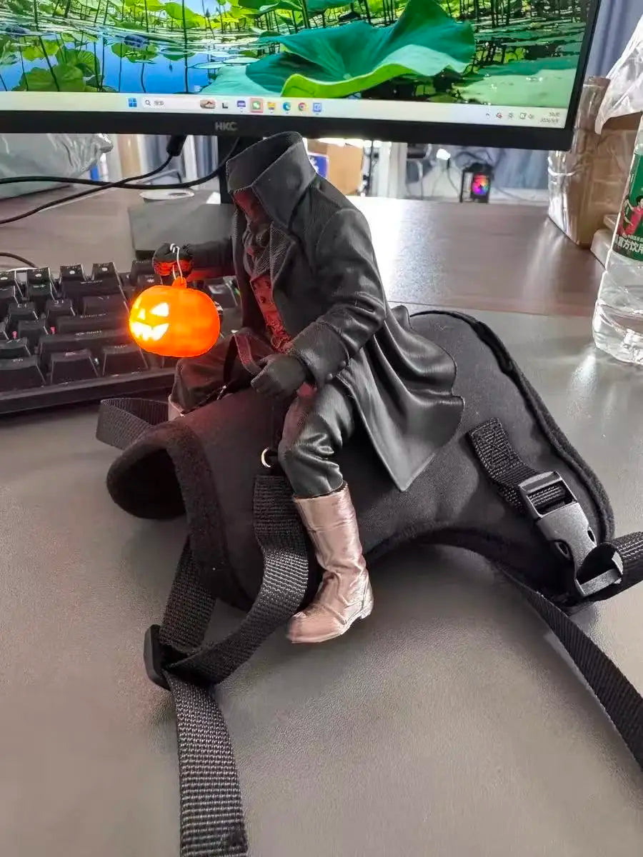 Halloween Headless Horseman Pet Outfit – Cat Clothes & Costumes