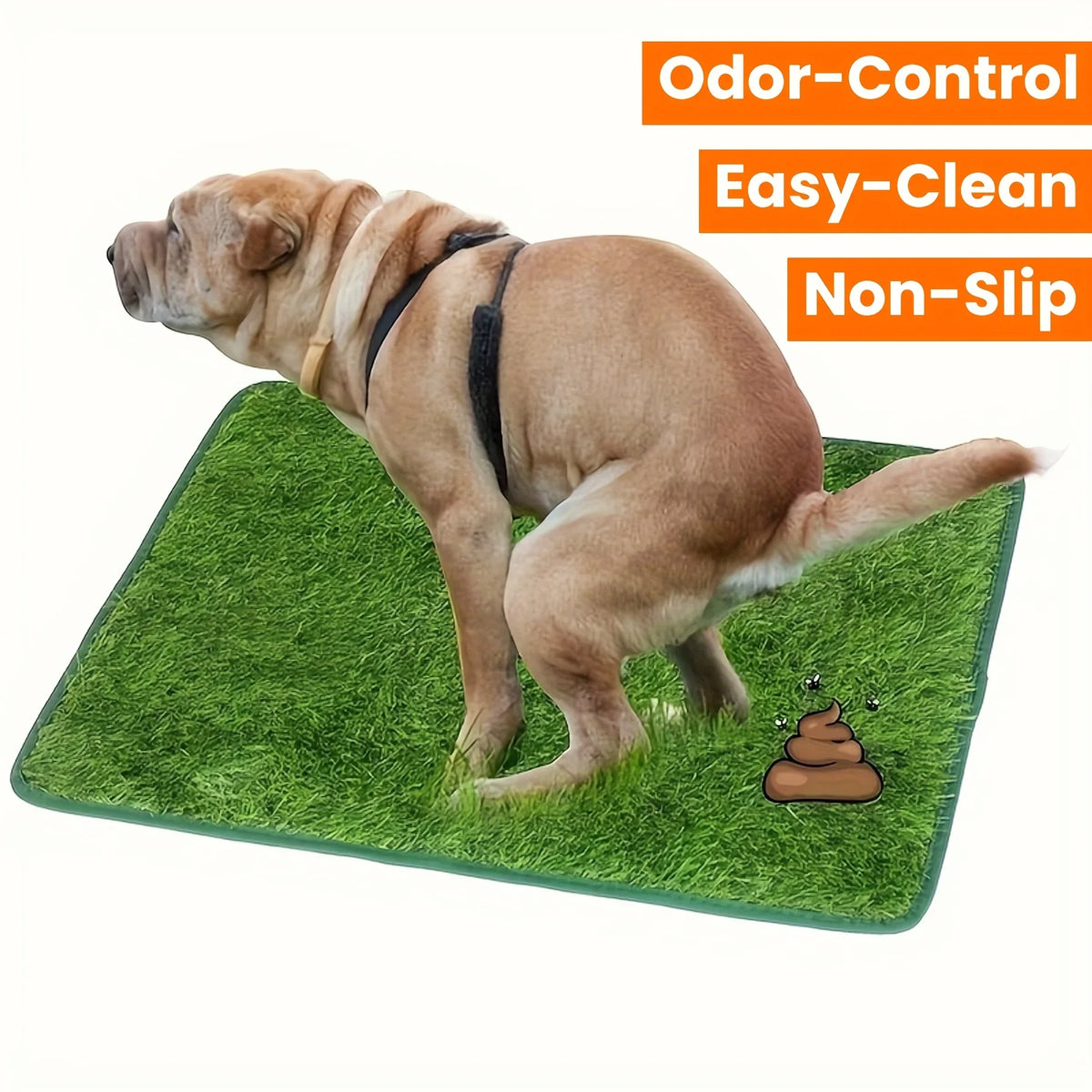 Simulation Lawn Dog Toilet Training Mat - MyPetDollar.com