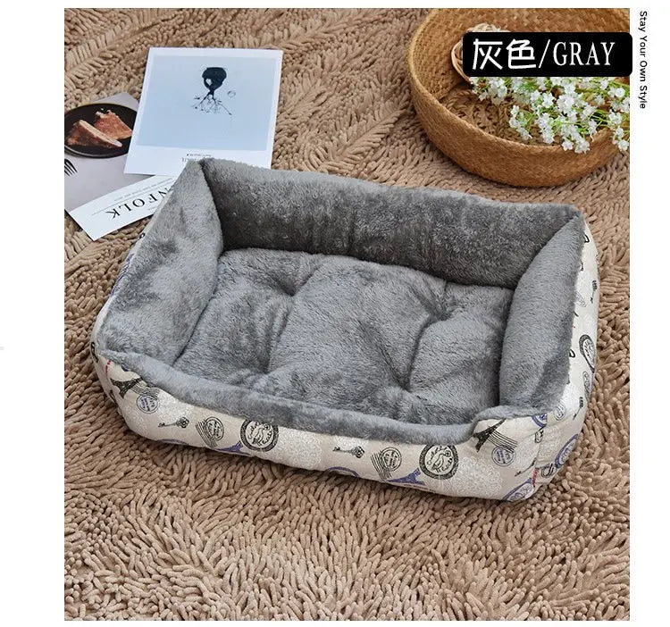Warm Dog House Soft Nest Pet Large Dog Bed - MyPetDollar.com