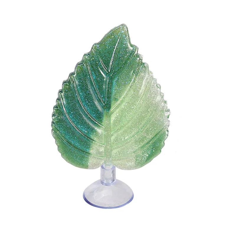 Colorful Fish Tank Aquarium Artificial Leaf Betta Rest – 3 Colors