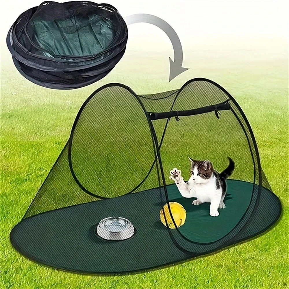 Foldable Camping Cat Dog Pet Door Stops - MyPetDollar.com